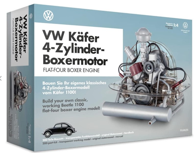 FRANZIS VW KAEFER MODEL ENGINE
